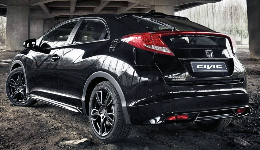 Honda Civic Black Edition introduced in the UK 257690