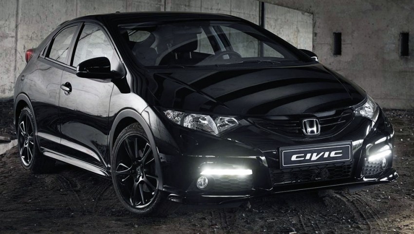 Honda Civic Black Edition introduced in the UK 257691