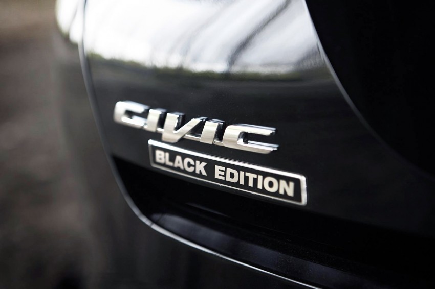 Honda Civic Black Edition introduced in the UK 257693