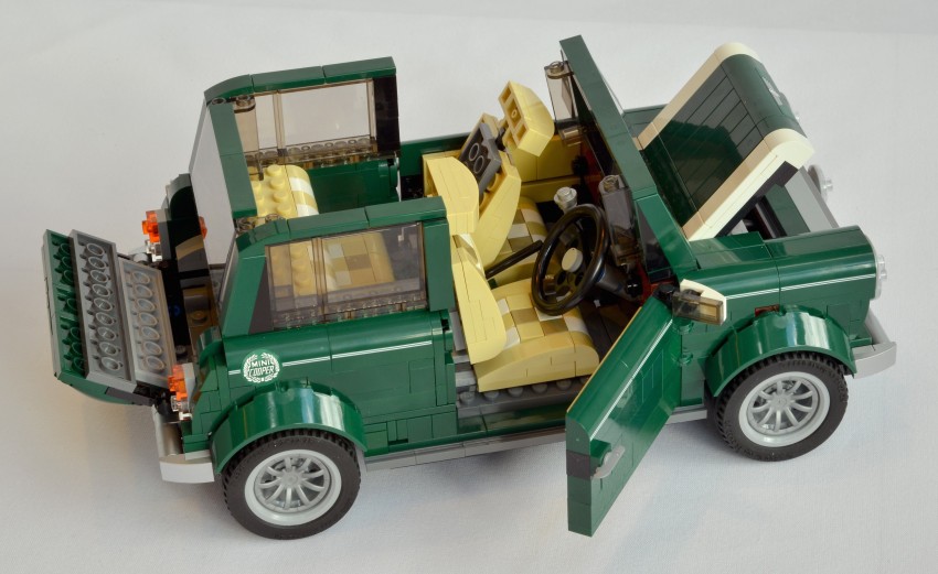 Lego Mini Cooper – the little classic goes plastic 260002
