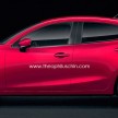 SPIED: 2015 Mazda 2 Sedan seen testing in Thailand