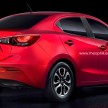 2015 Mazda 2 Sedan – first details and specifications