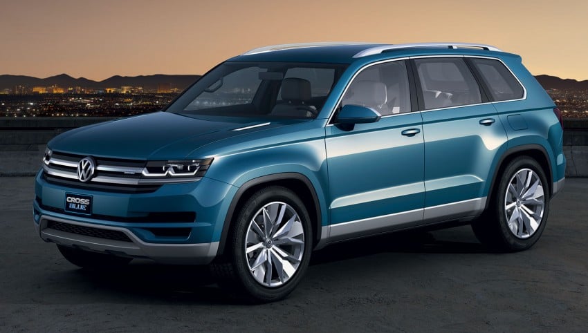 Volkswagen to build 7-seater CrossBlue SUV in USA 259375