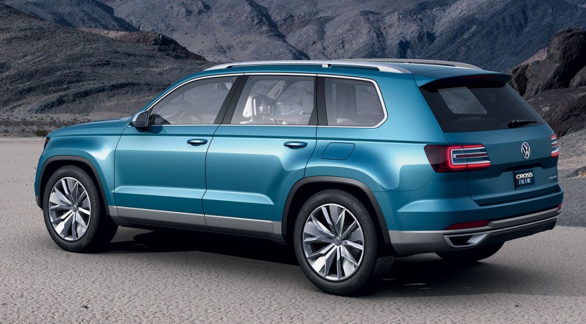 Volkswagen to build 7-seater CrossBlue SUV in USA 259381