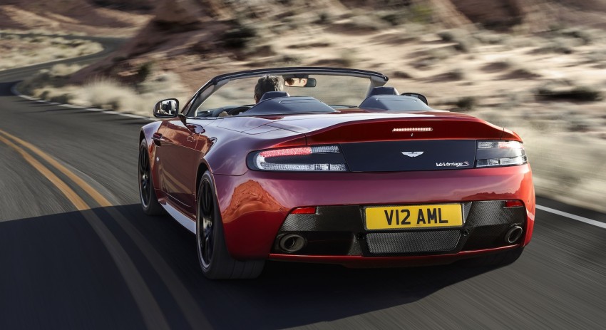Aston Martin V12 Vantage S Roadster set to debut 261820