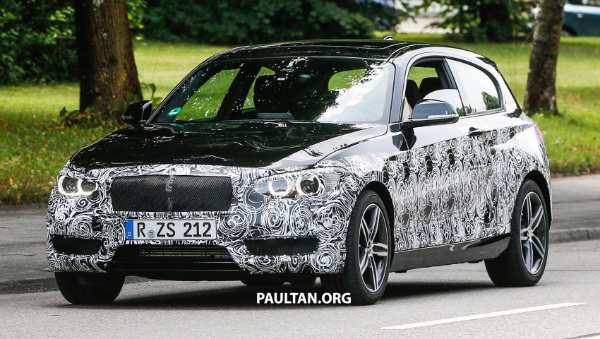 SPIED: F20 BMW 1 Series LCI to get a major makeover 263227