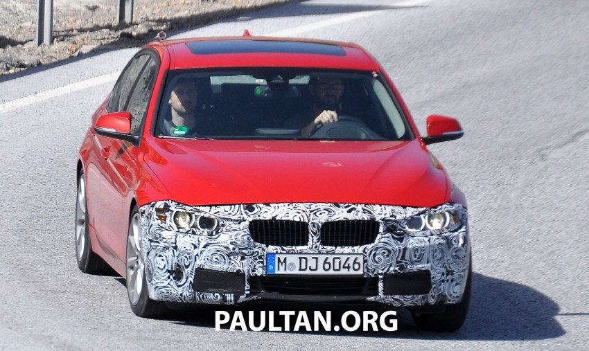 SPYSHOTS: BMW 3 Series F30 LCI continues testing 262101
