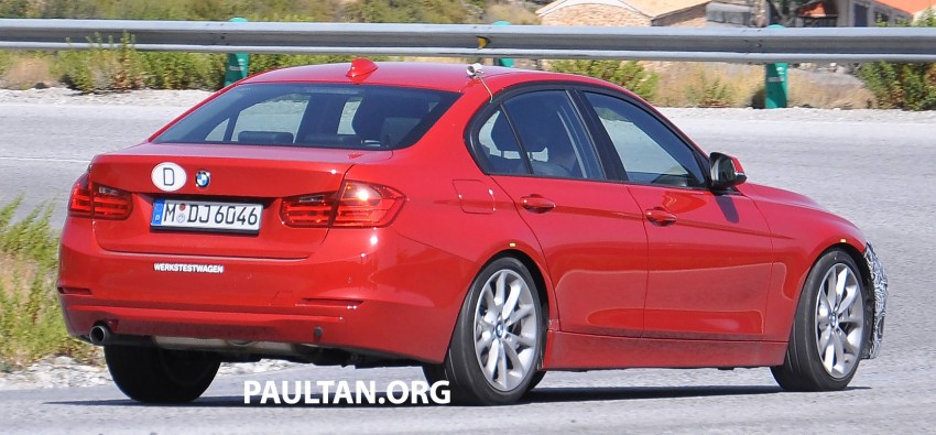 SPYSHOTS: BMW 3 Series F30 LCI continues testing 262098