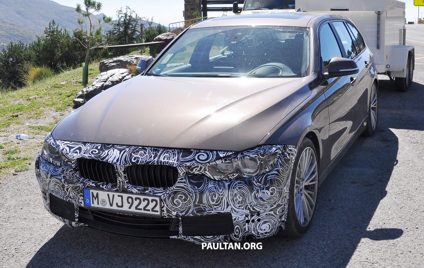 SPYSHOTS: BMW 3 Series F30 LCI continues testing 262096