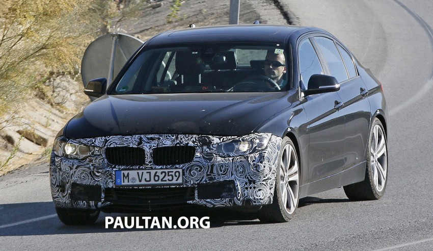 SPYSHOTS: BMW 3 Series F30 LCI continues testing 262082