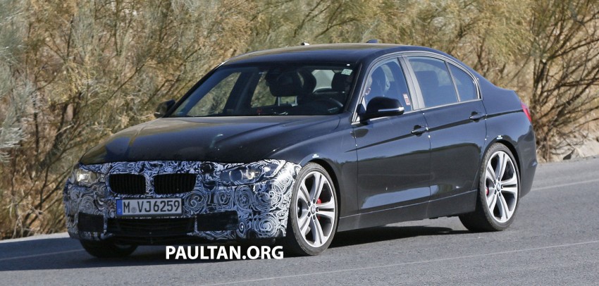 SPYSHOTS: BMW 3 Series F30 LCI continues testing 262081