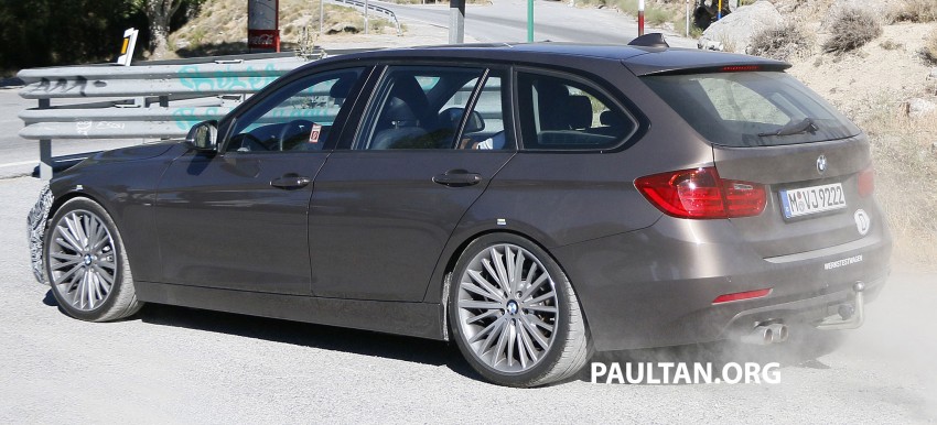 SPYSHOTS: BMW 3 Series F30 LCI continues testing 262076