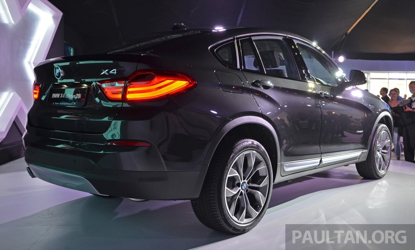 BMW X4 launched in Malaysia – xDrive28i, RM439k Image #264521