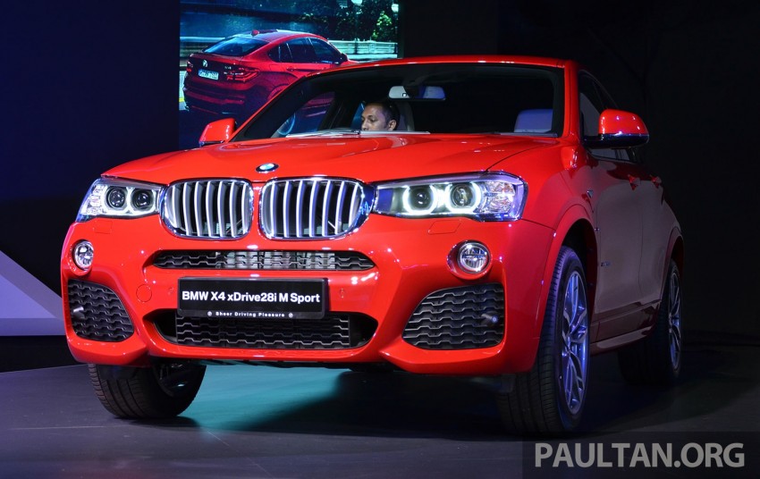 BMW X4 launched in Malaysia – xDrive28i, RM439k Image #264513