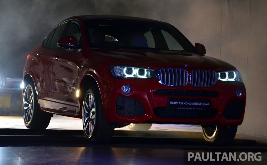 BMW X4 launched in Malaysia – xDrive28i, RM439k Image #264514