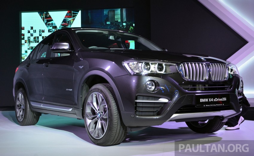 BMW X4 launched in Malaysia – xDrive28i, RM439k Image #264517