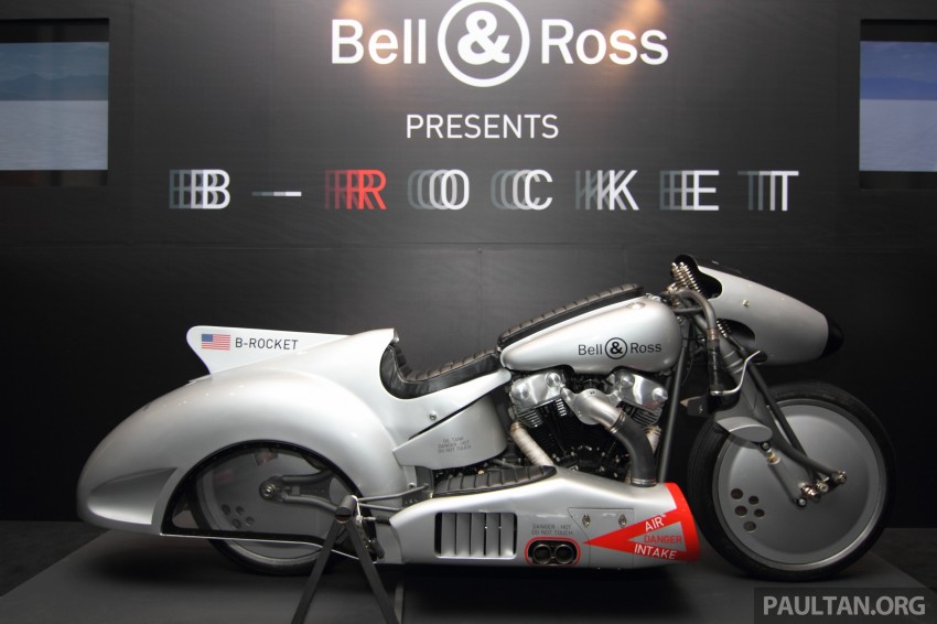 Bell & Ross B-Rocket bike on display at KL boutique 267186