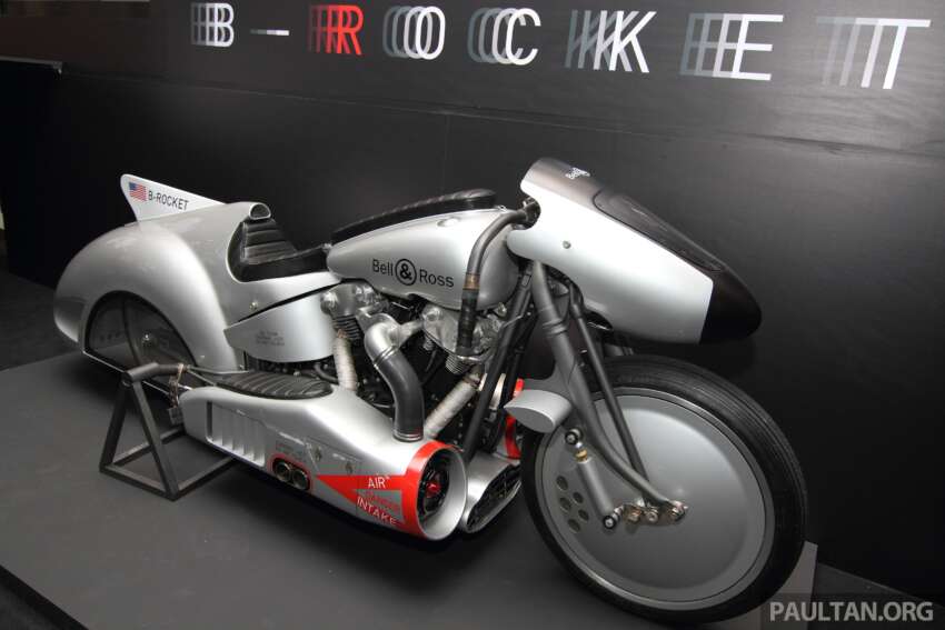 Bell & Ross B-Rocket bike on display at KL boutique 267174