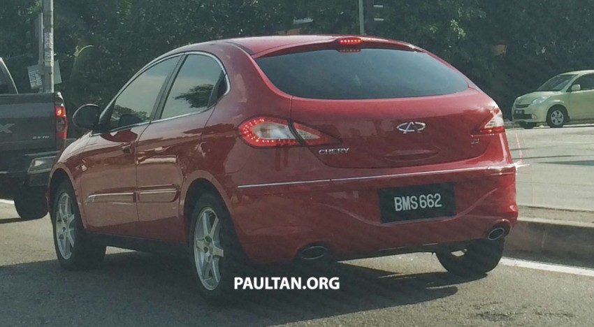 Chery A3 hatchback with number plates seen on Malaysian roads, ‘Cruise’ A3 sedan to be introduced Image #261985