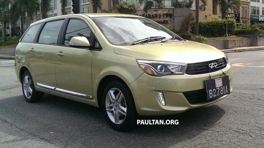 SPIED: Chery V5 MPV with extensive makeover spotted in Malaysia – Chery Eastar getting a facelift? 262720