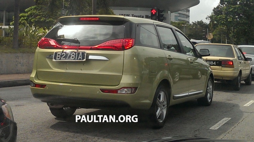 SPIED: Chery V5 MPV with extensive makeover spotted in Malaysia – Chery Eastar getting a facelift? 262724