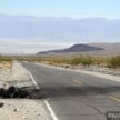 SPYSHOTS: Ford Super Duty truck on fire in the desert