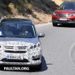 Honda CR-V facelift spied alongside pre-facelift model