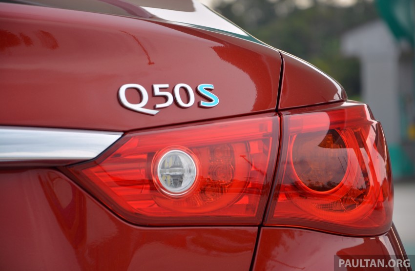 DRIVEN: Infiniti Q50S Hybrid – enter the contender Image #263104