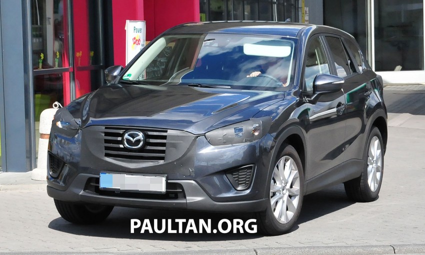 SPYSHOTS: Mazda CX-5 facelift – new grille and lamps 263355