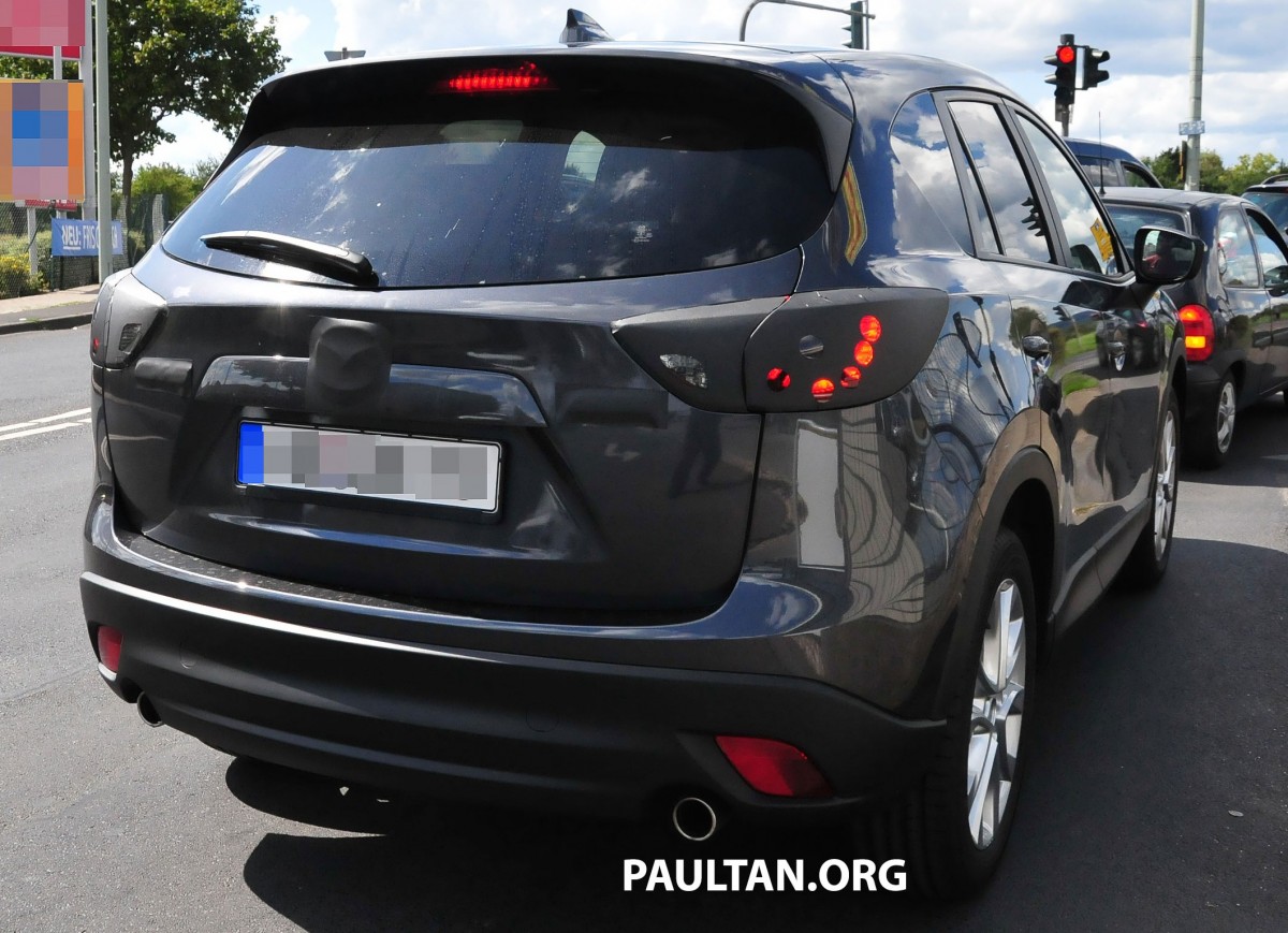 Spyshots Mazda Cx 5 Facelift New Grille And Lamps