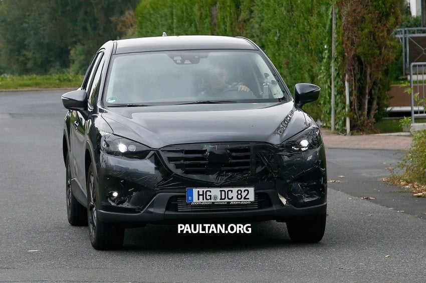 SPYSHOTS: Mazda CX-5 facelift – new grille and lamps 271089