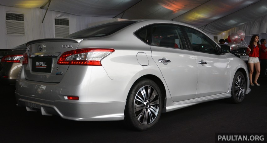 Nissan Sylphy Tuned By Impul introduced – aerokit, bigger wheels and tyres, lower springs 263972