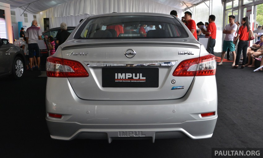 Nissan Sylphy Tuned By Impul introduced – aerokit, bigger wheels and tyres, lower springs 263964