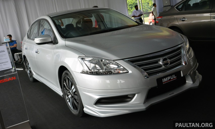 Nissan Sylphy Tuned By Impul introduced – aerokit, bigger wheels and tyres, lower springs 263970