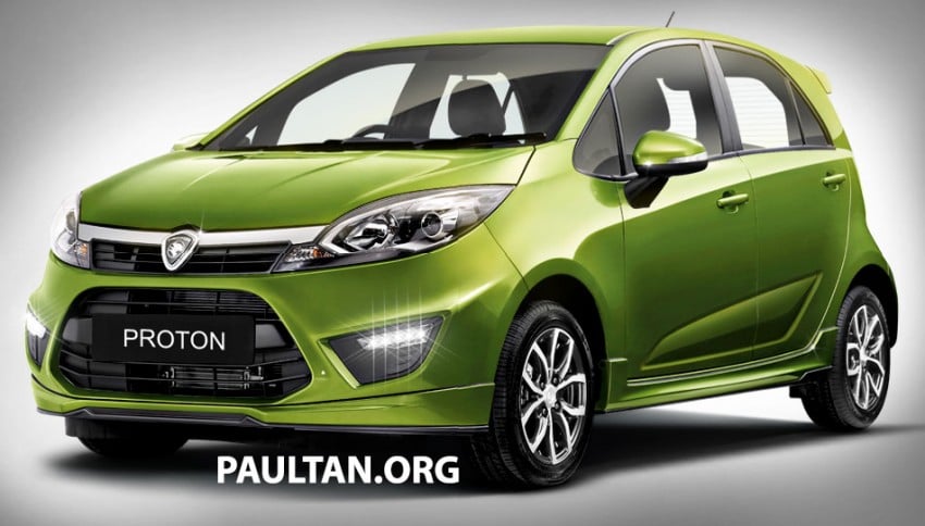 Proton “Iriz” Compact Car – first official images! 267643