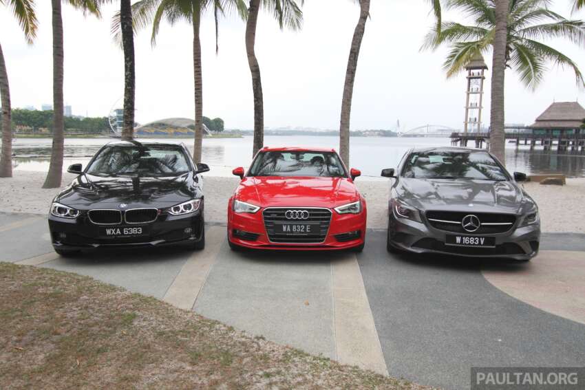 Driven Web Series 2014 #7: The first step to premium – Audi A3 Sedan vs Mercedes CLA 200 vs BMW 316i 266633