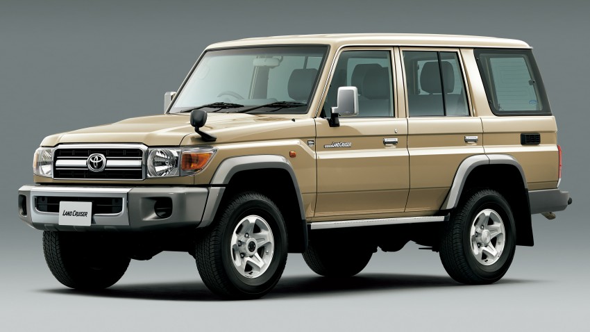 Toyota Land Cruiser 70 rereleased in Japan for 1 year 266714
