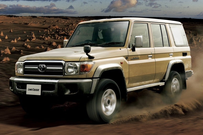 Toyota Land Cruiser 70 rereleased in Japan for 1 year 266717
