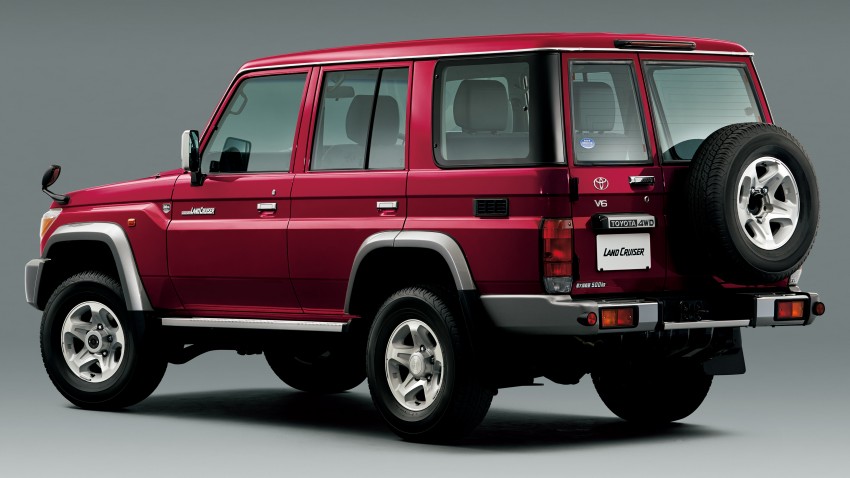 Toyota Land Cruiser 70 rereleased in Japan for 1 year 266720