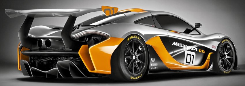 McLaren P1 GTR design concept revealed – 1,000 PS! 264008