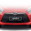 Perodua Axia – first official pic of Standard face