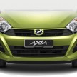 Perodua Axia – first official pic of Standard face