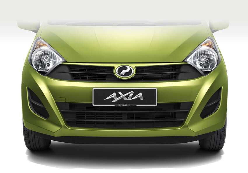 Perodua Axia – first official pic of Standard face 264228