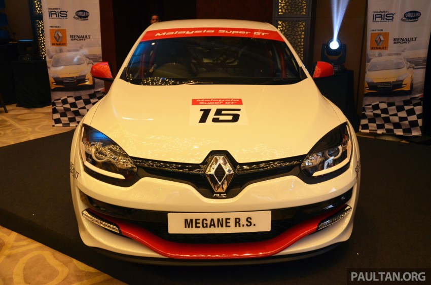 Renault Megane RS 265 Cup facelift makes Malaysian debut at Malaysia Super GT launch, in racer form 263648