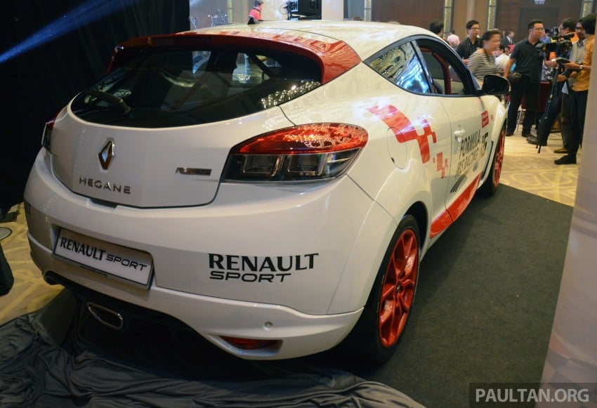 Renault Megane RS 265 Cup facelift makes Malaysian debut at Malaysia Super GT launch, in racer form 263650