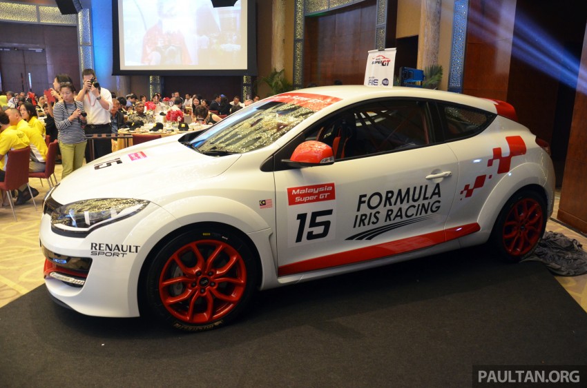 Renault Megane RS 265 Cup facelift makes Malaysian debut at Malaysia Super GT launch, in racer form 263654
