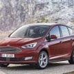 Ford C-MAX and Grand C-MAX – facelifted MPVs debut