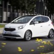 Kia Venga – B-segment MPV gets facelift, Paris debut
