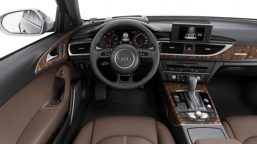 Audi A6 facelift officially revealed with new engines 268862