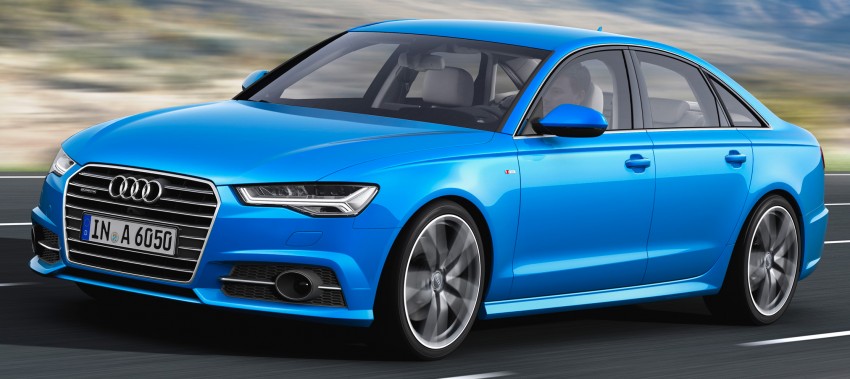 Audi A6 facelift officially revealed with new engines 268845